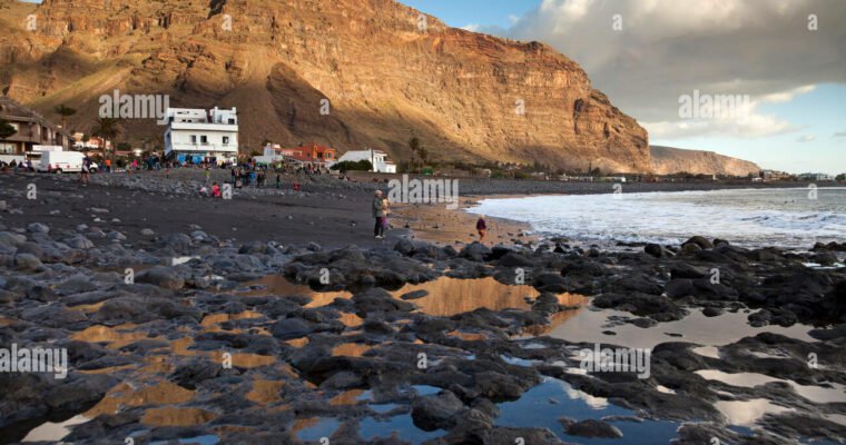 hola playa la negra en La Gomera