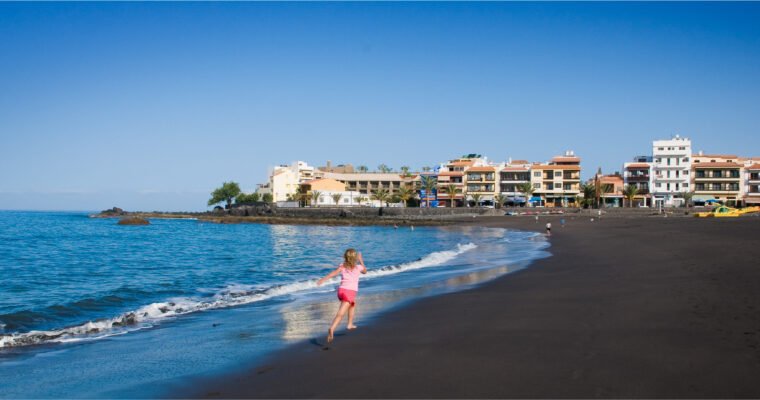 playa la Calera en La Gomera