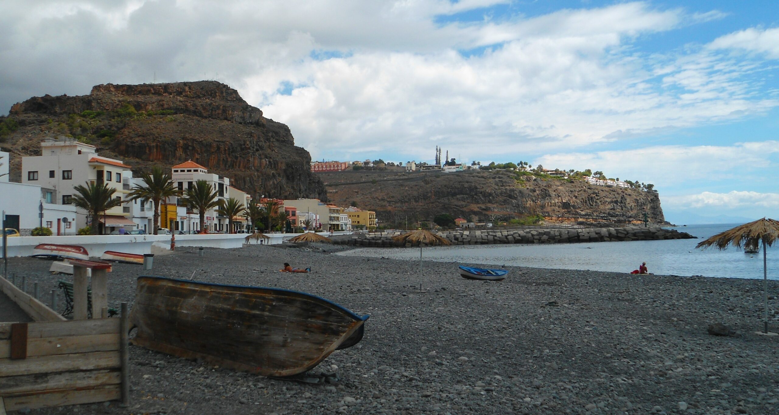 Playa de Santiago en alajeró en La Gomera