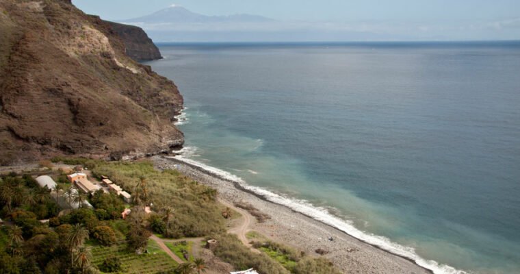 playa del cabrito en La Gomera